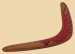 Бумеранг AERO (малый 48 см, рисунок Крыло)