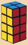 Кубик Рубика Башня 2 на 2 на 4 (Rubik's Tower)