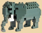 Nanoblock Африканский слон