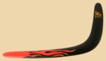 Бумеранг AERO (большой 60 см, рисунок Пламя)