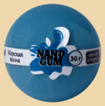 Жвачка для рук NanoGum Морская волна, светящаяся голубая (30 гр)