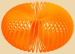 Слинки Пластиковая (оранжевая)